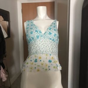 Wet seal floral tank top